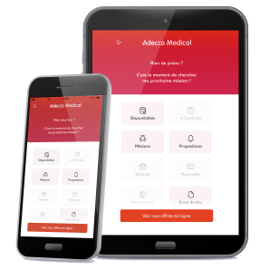application mobile Adecco Medical